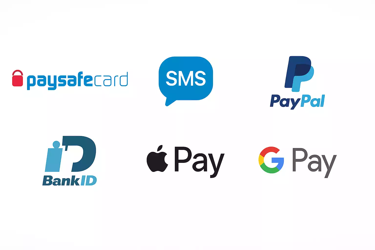 Platební metody v českých casinech - paysafecard, SMS, PayPal, BankID, Apple Pay, Google Pay