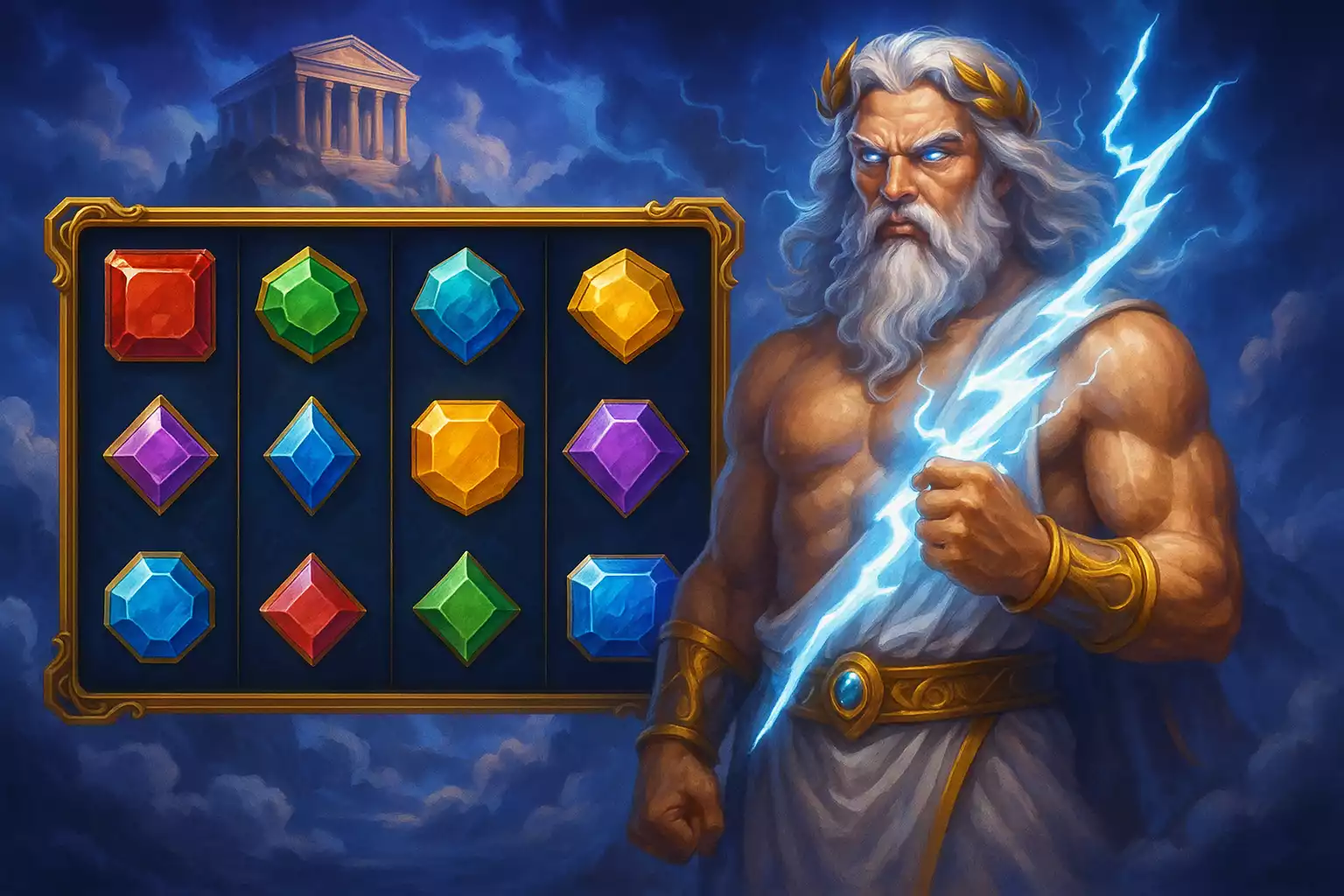 Gates of Olympus slot - Zeus s blesky na hoře Olymp